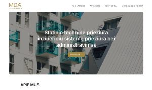 Web design UX UI mdaranga.lt